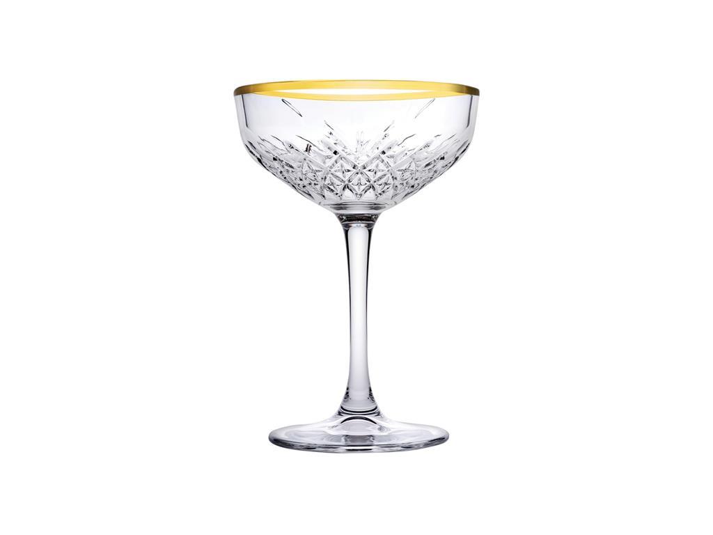 Timeless Coupe / 26cl / Golden / 4pcs