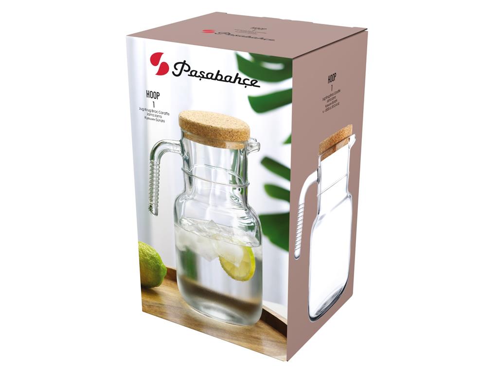 Pitcher Hoop / 1.5L / with cork lid