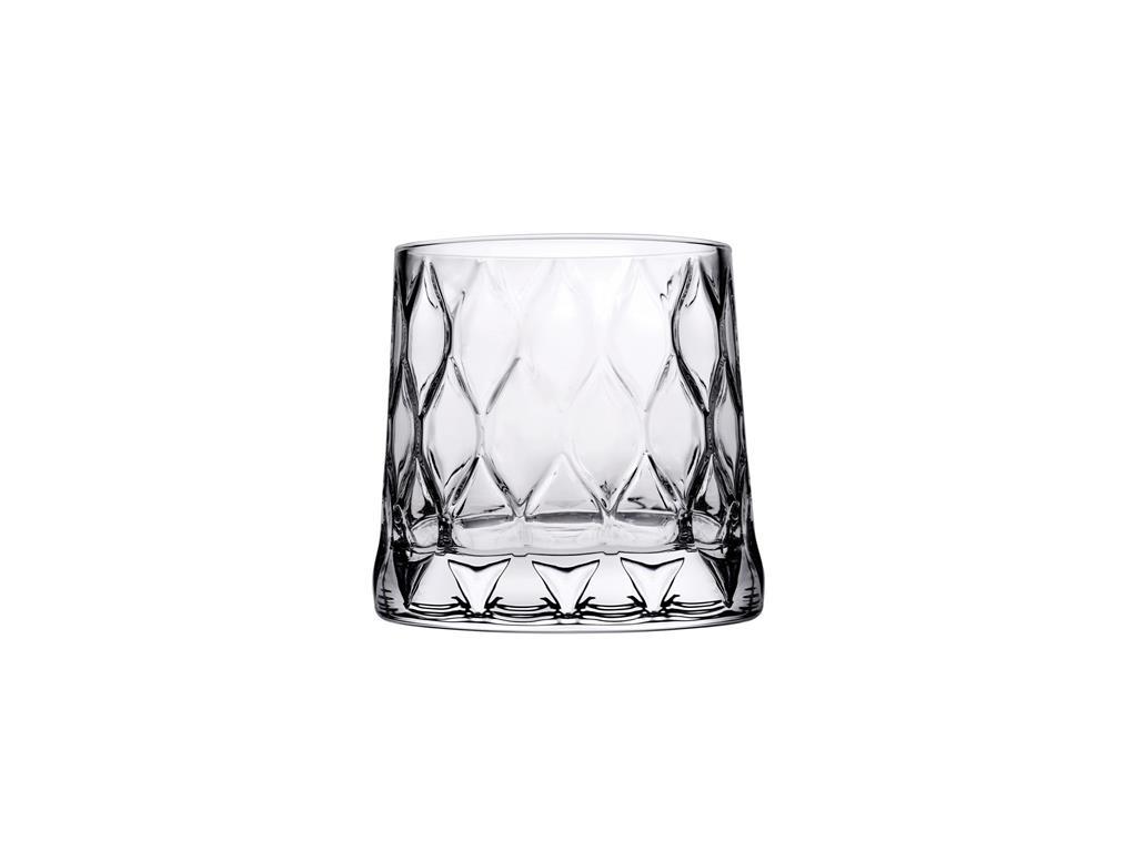 Leafy Lowball Glass / 30cl / 4pcs
