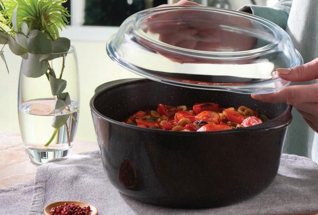 Baking pan & lid Borcam Non-Stick / 25cm