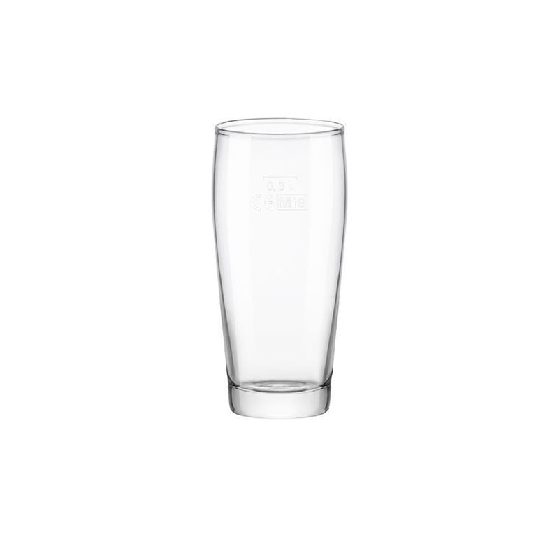 Jubilee Beer Glass/ 33cl /0.3L CE/12Pc