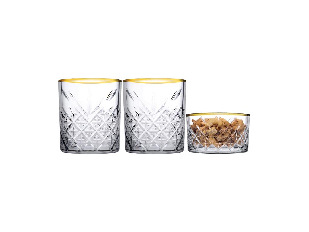 Timeless Set / 35cl / Golden / 3pcs