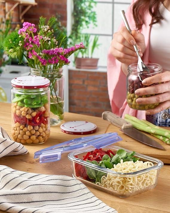 Glass lunch box / Lockie Lock / 640ml