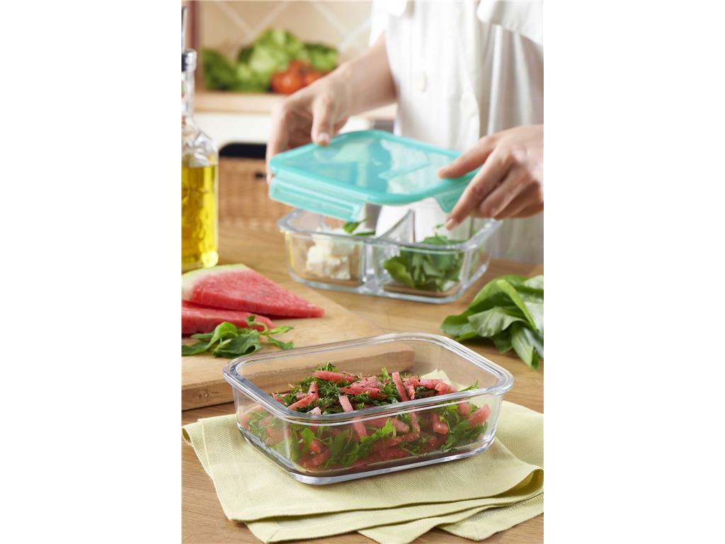 Glass lunch box / Lockie Lock / 640ml