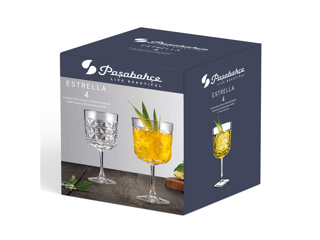 Estrella Cocktail Glass / 490ml / 4pcs
