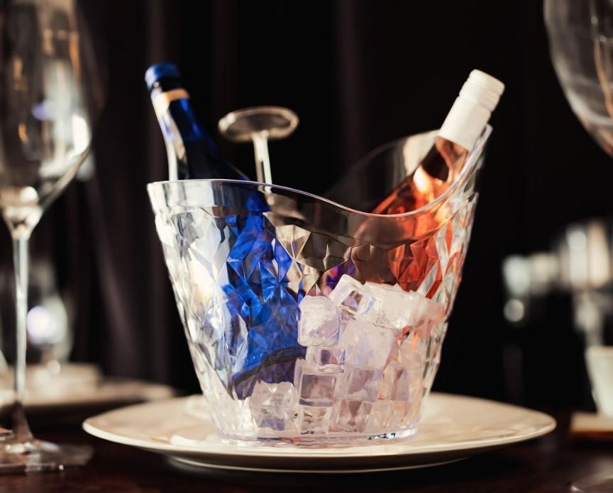 Champagne & Ice Bucket / 28x24x25cm