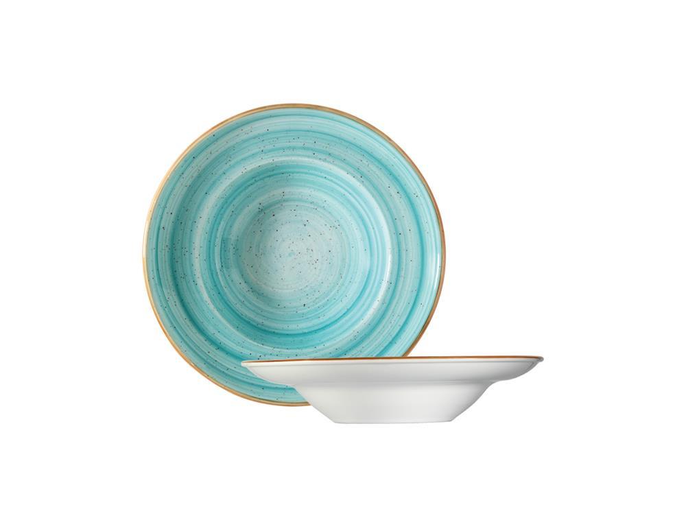Aqua Deep Plate Gourmet / 24cm / 6pcs