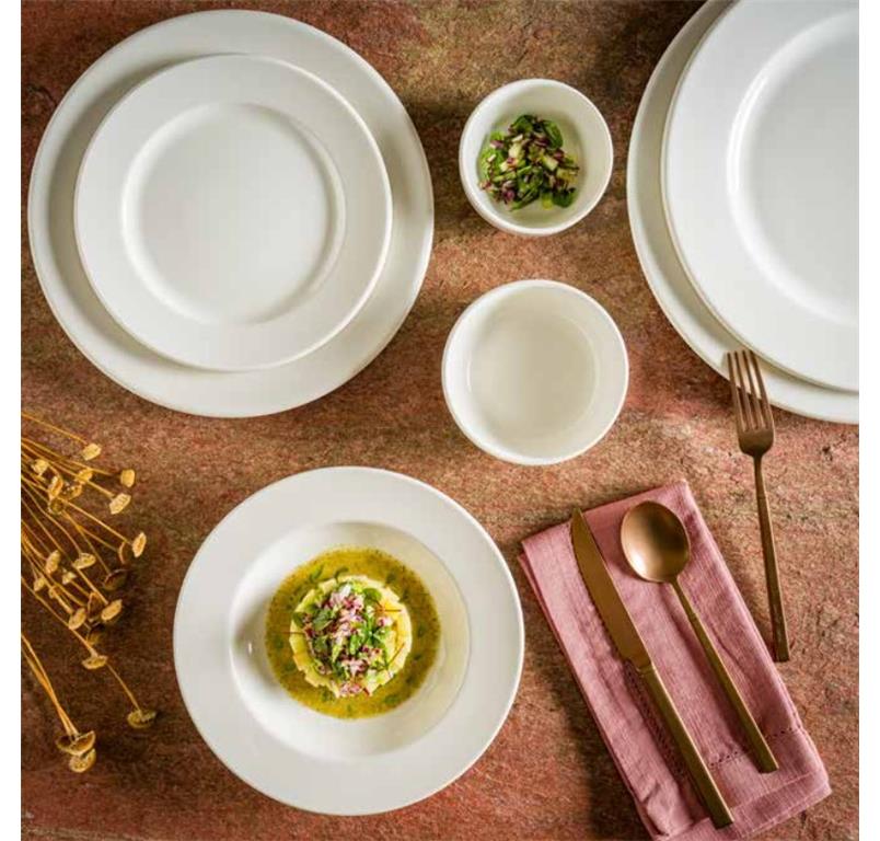 Banquet Flat Plate / 19cm / 12pcs