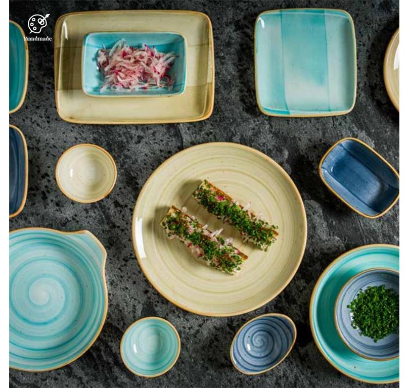 Aqua Flat Plate Gourmet / 30cm / 6pcs