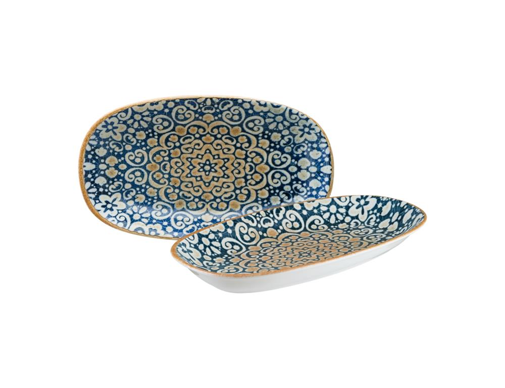 Alhambra Oval Plate Gourmet /19x11/12pcs