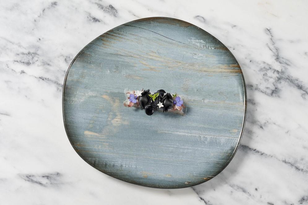 Madera Deep Plate Bloom / 23cm / 6pcs