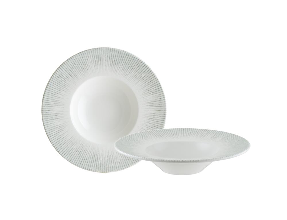Iris Pasta Plate Banquet / 28cm / 6pcs