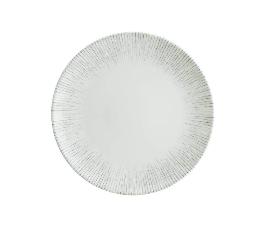 Iris Flat Plate Gorumet / 25cm /12pcs