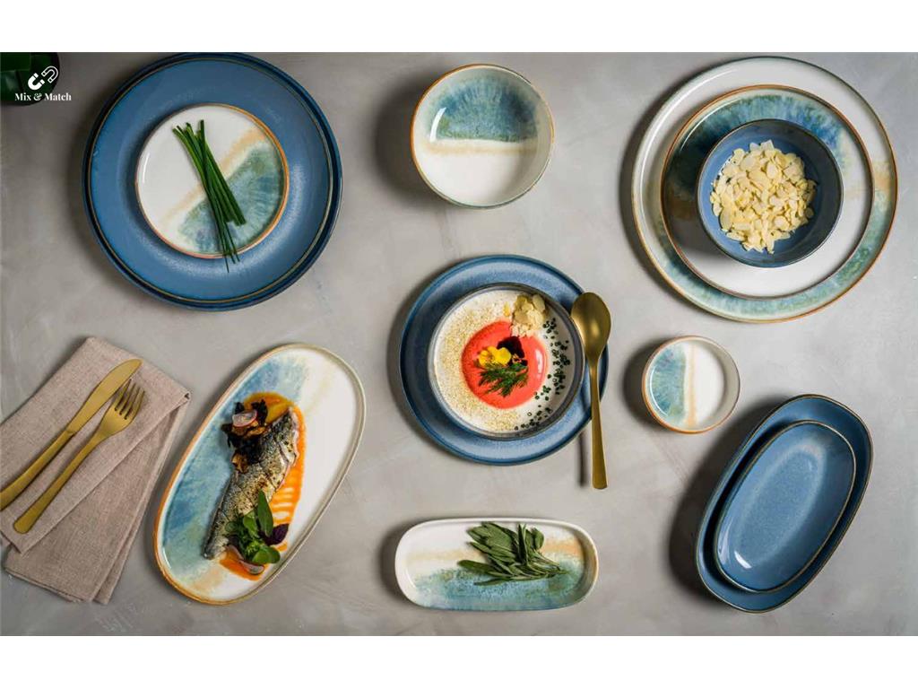 Sky Oval Plate Hygge / 30cm
