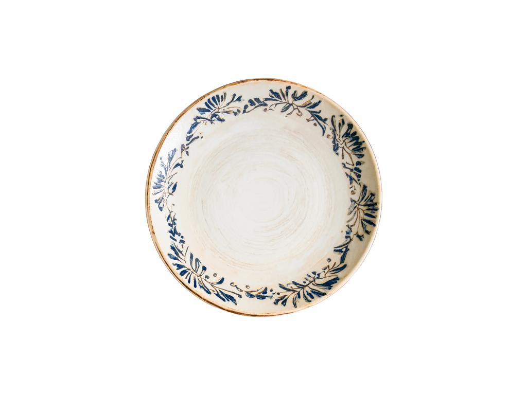 Linea Black Flat Plate / 21cm / 12 pcs