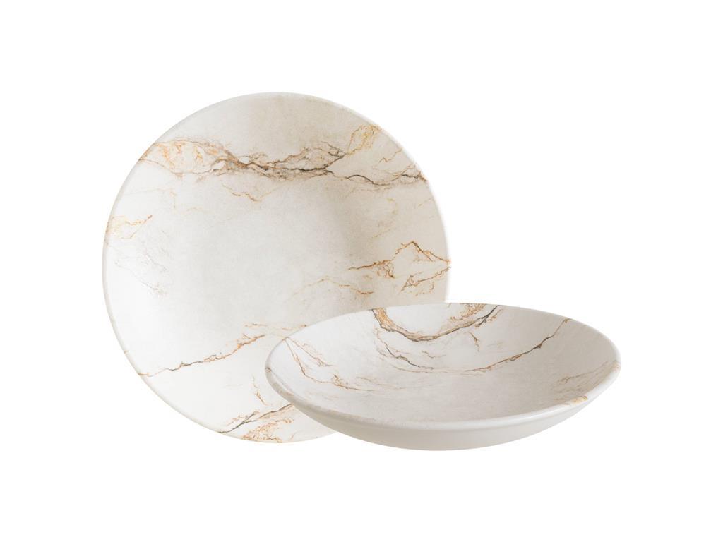 Granix deep Plate Bloom / 25cm / 6pcs