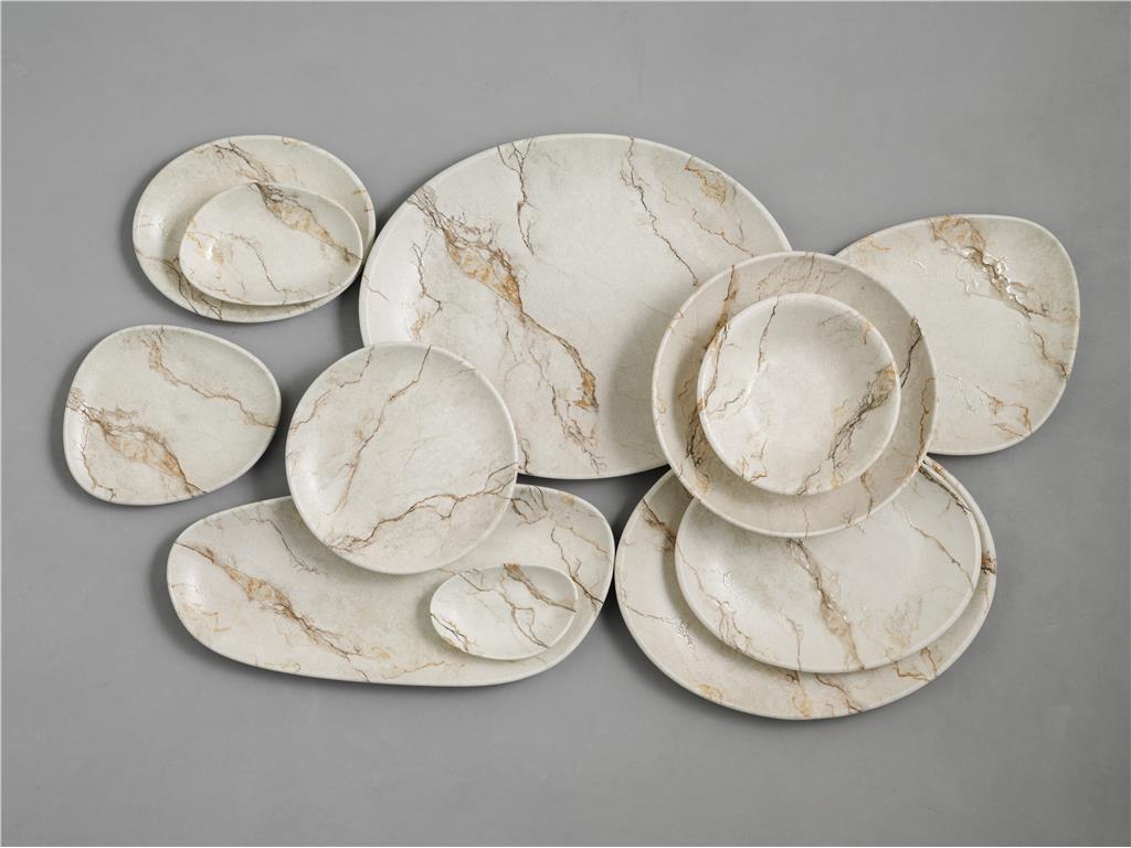 Granix Oval Plate Vao / 24cm / 12pcs