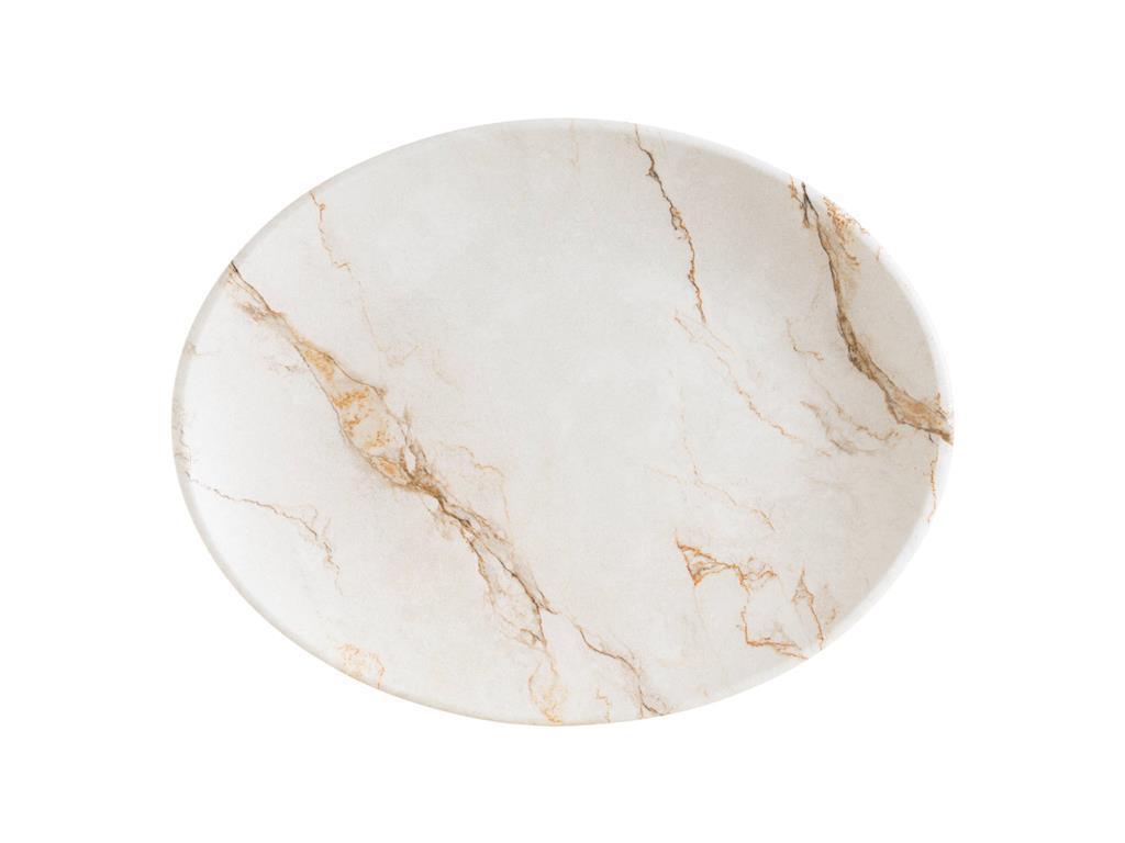 Granix Oval Plate Moove / 31x24cm / 6pcs