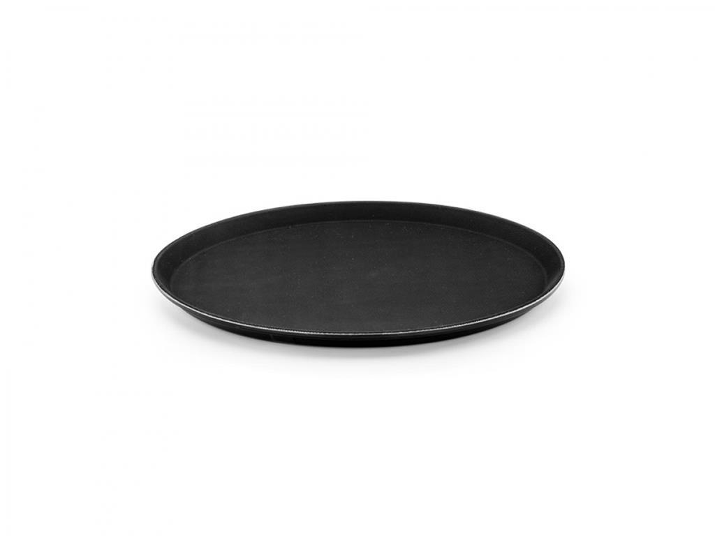 Bar Serving Tray /40cm/ Black / Noslip