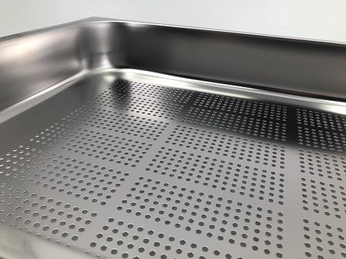 GN container / perforated / 1/1 / 65mm