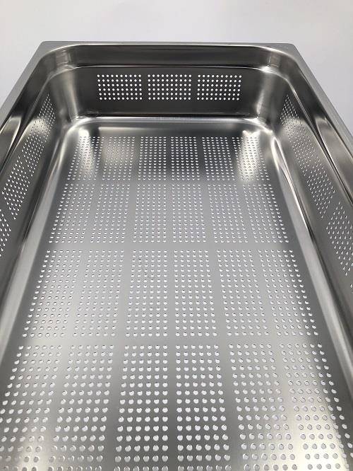 GN container / perforated / 1/1 / 100mm