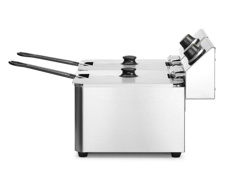 Deep Fryer / 2x8L /2x3500W/ Kitchen Line