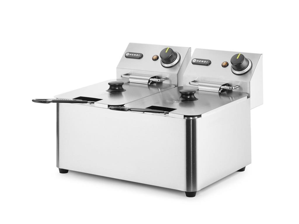 Deep Fryer / 2x4L /2x3000W/ Kitchen Line