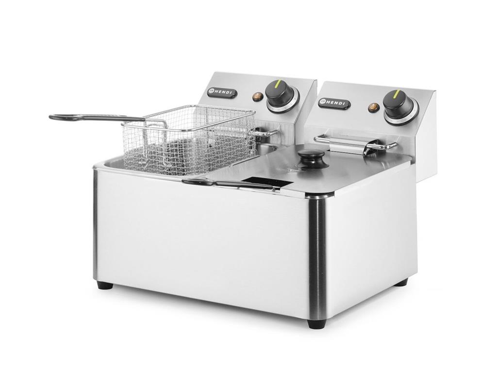 Deep Fryer / 2x4L /2x3000W/ Kitchen Line