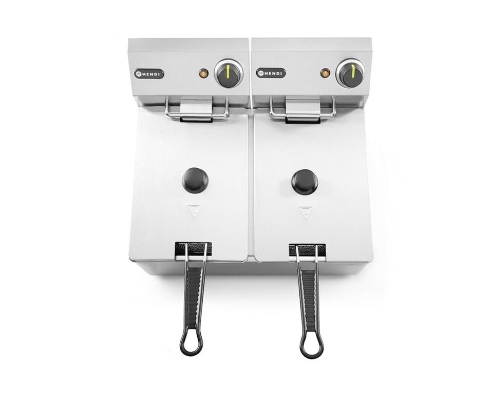 Deep Fryer / 2x4L /2x3000W/ Kitchen Line