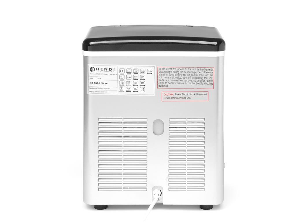 Tabletop ice cube machine / 120w