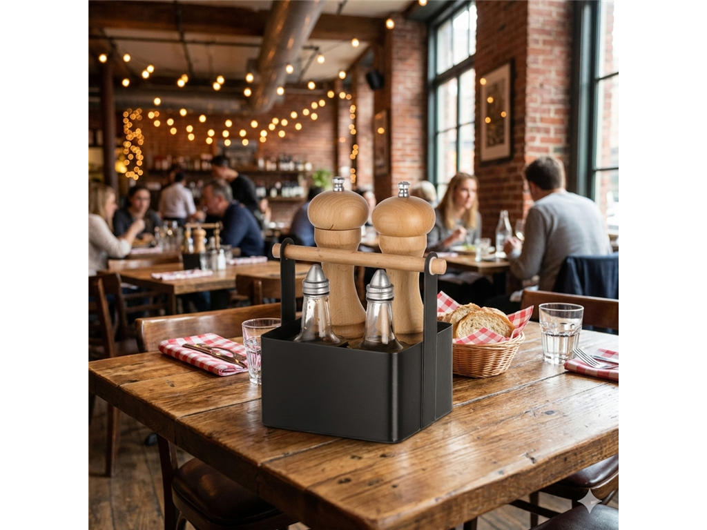 Table Caddy / 4-Part / 16cm