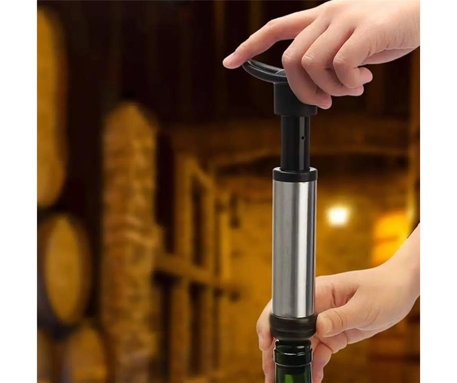 Vacuum wine storage set / 2x stopper