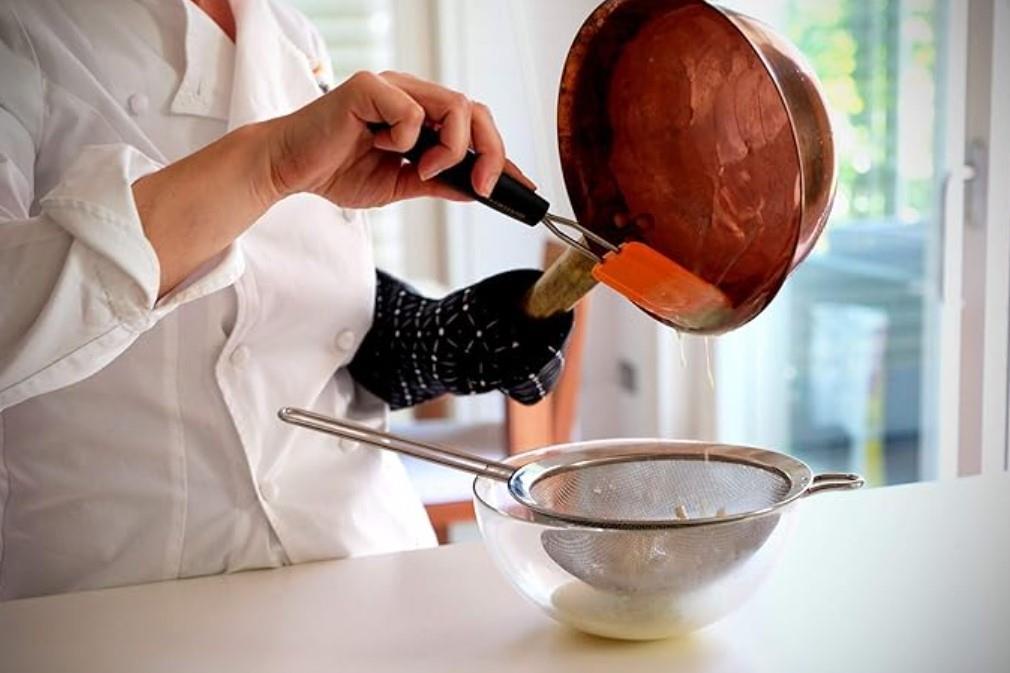 Round Colander / single / fine / 14cm