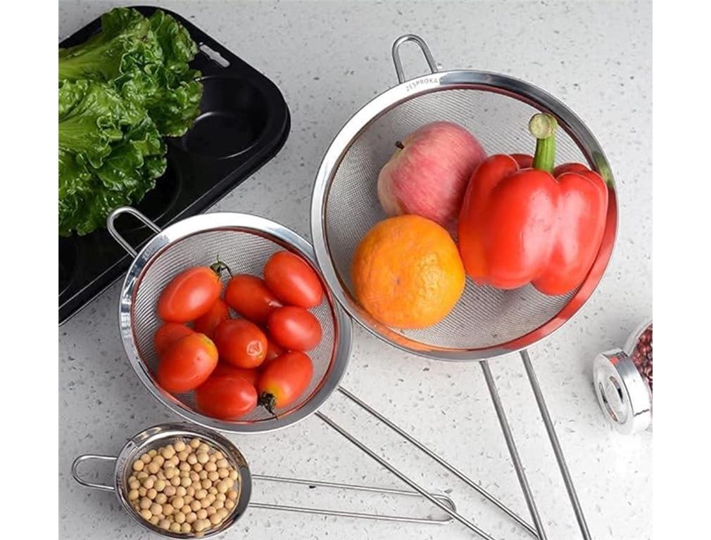 Round Colander / single / fine / 14cm