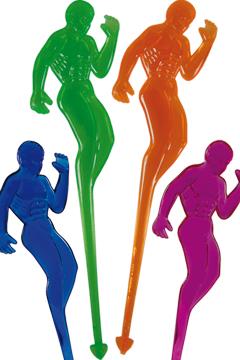 Mixing Sticks Bodybuilder / 15cm / 100Pc