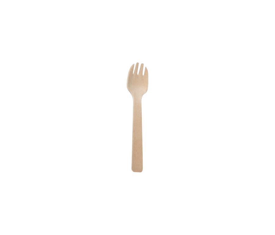 Wooden Cutlery /Dessert Forks/10cm/100Pc