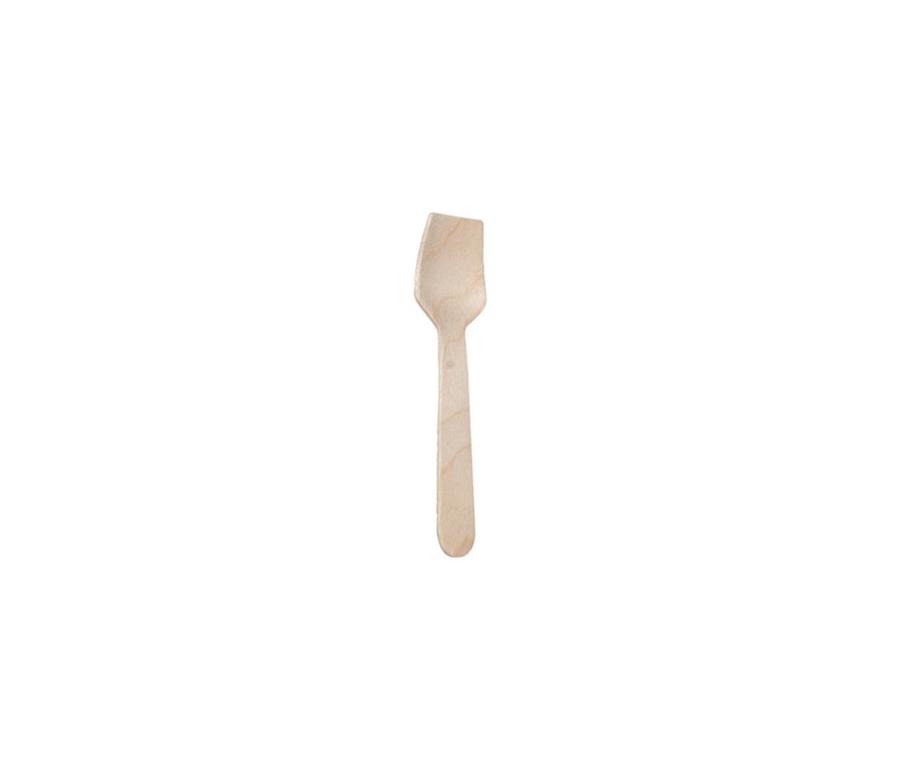Wooden Cutlery / Ice Cream Spoon / 100Pc
