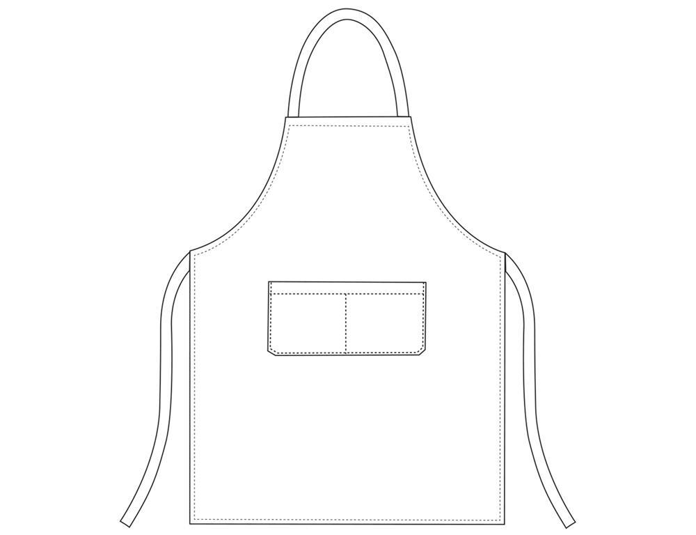 Chef Apron / 90x70cm / Italy