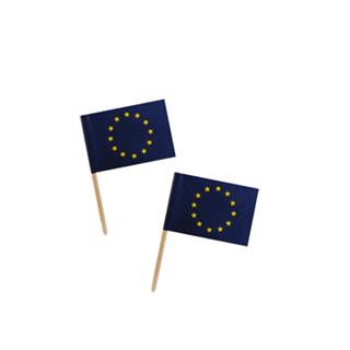 Skewers Flags / Europe / 7cm / 100 pcs