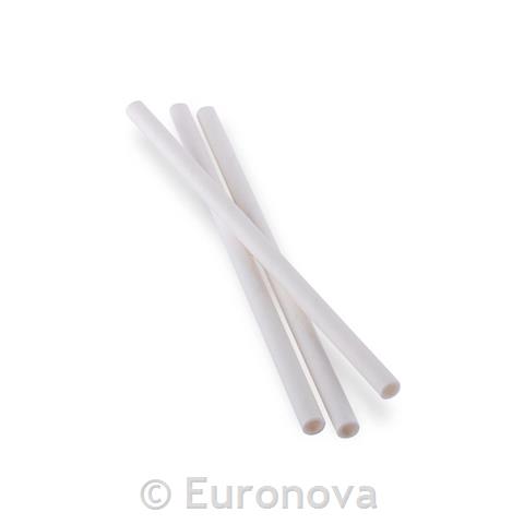 Paper Straws / 6x150mm /White/ 500pcs