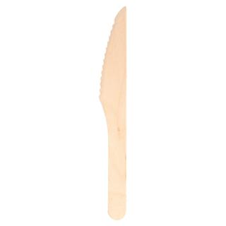 Wooden Cutlery / knives / 17cm / 100pcs