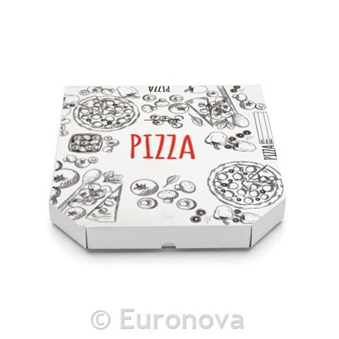 Pizza Box / 42x42x4cm / 50pcs / printed
