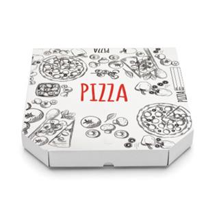 Pizza Box / 50x50x4cm / 100pcs / printed