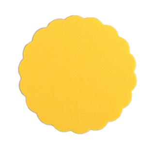 Coasters Airlaid / 9cm /Yellow/ 1000pcs