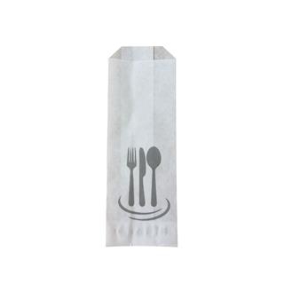 Cutlery Pocket / 23x8cm /White/ 1000pcs