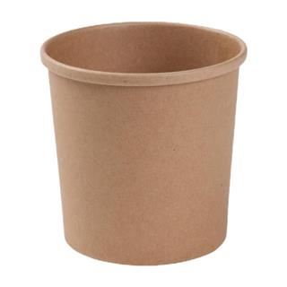 Kraft Paper Cup / 10x10cm / 480ml / 25Pc