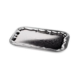 Serving tray / 53x32cm / silver / Party