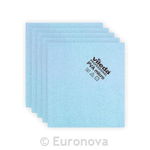 Pva Micro Cloth / Blue / 38x35cm /5pcs
