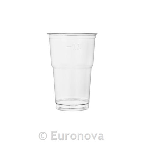 Plastic Cups / PET / 250ml / 50pcs