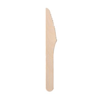Wooden Cutlery / Knives / 17cm / 100pcs